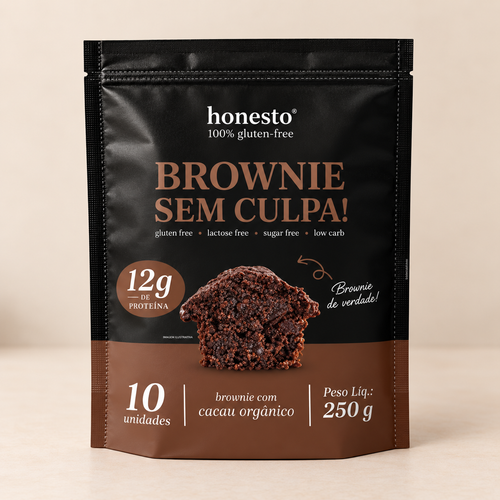 Brownie Sem Culpa Honesto sem glúten