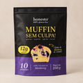 Muffin Sem Culpa Milho e Blueberry Honesto sem glúten